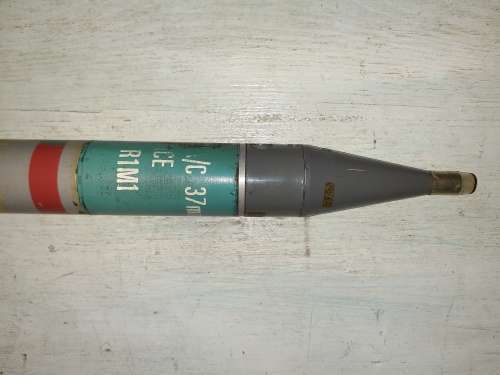 Other Militaria - SNEB 37mm Rocket completely enert display only was ...