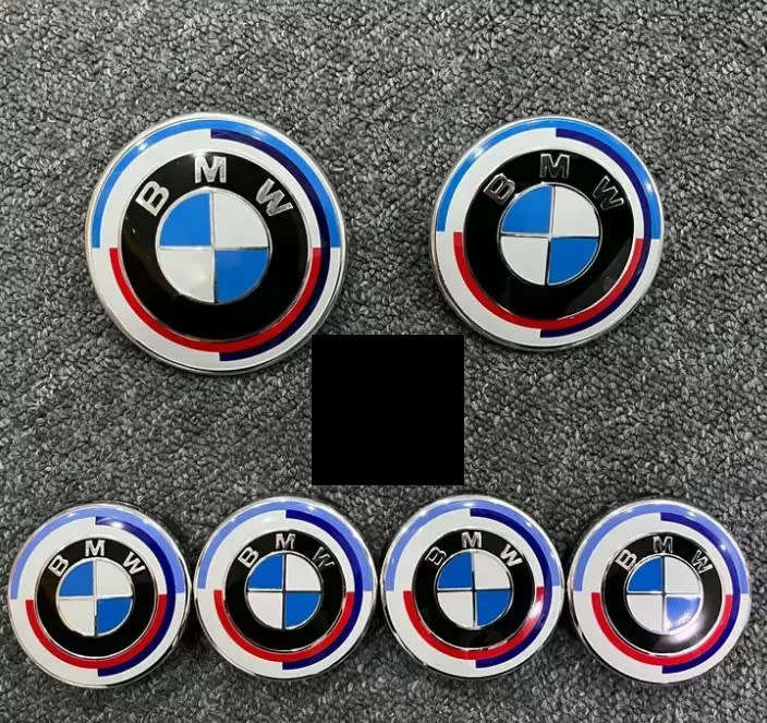 Badges - BMW Heritage Badges, M Division 50th Anniversary 6 Piece Set ...