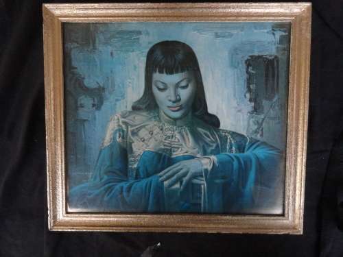 Other Antiques Collectables TRETCHIKOFF The Blue Lady In A   170913163355 DSC01267 