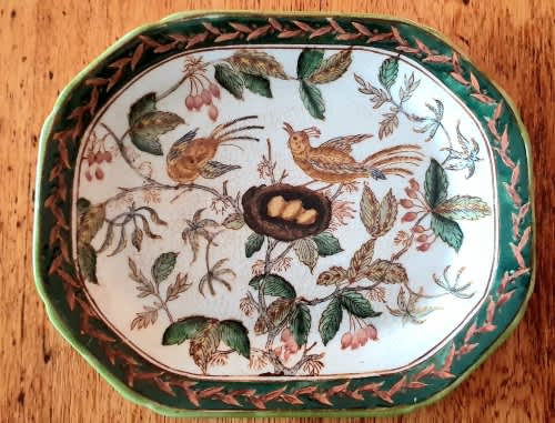 Oriental Porcelain - WONG LEE-1895 birds and flower Design Porcelain ...