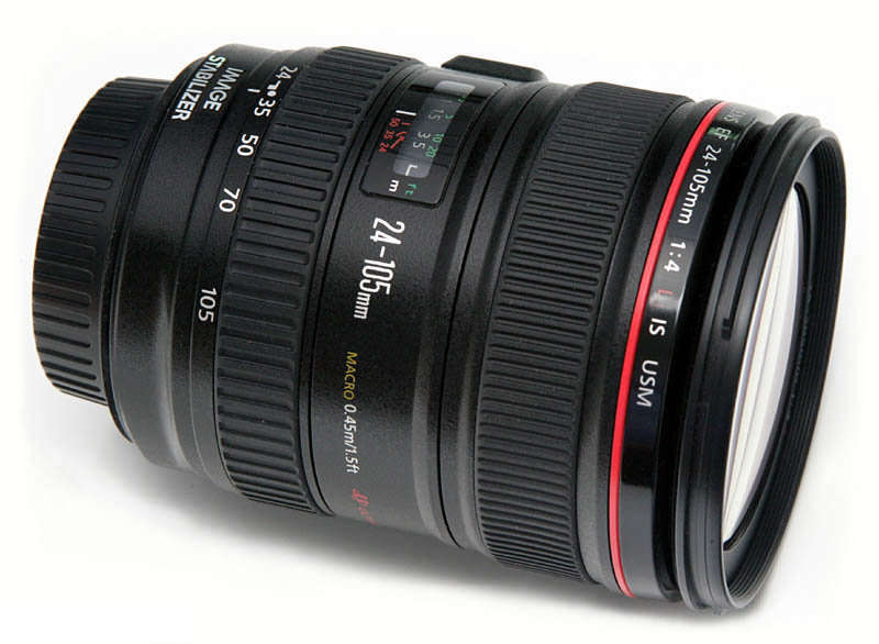 Lenses CANON EF 24105mm F4L IS USM IMAGE STABILIZER ULTRASONIC ZOOM