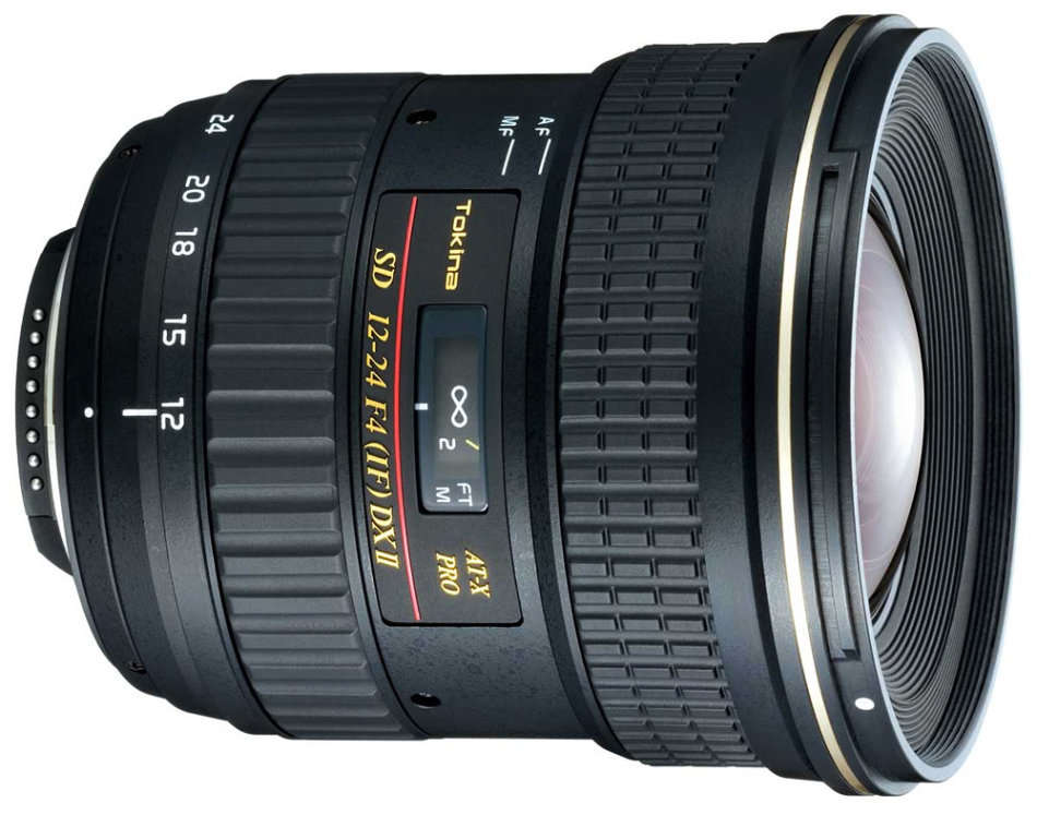 Lenses - Tokina AT-X PRO SD 12-24mm F4 DX II Aspherical Super Wide