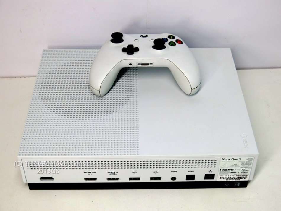 Consoles - Microsoft Xbox One S 1TB Console (WHITE) Model 1681 + 1 ...