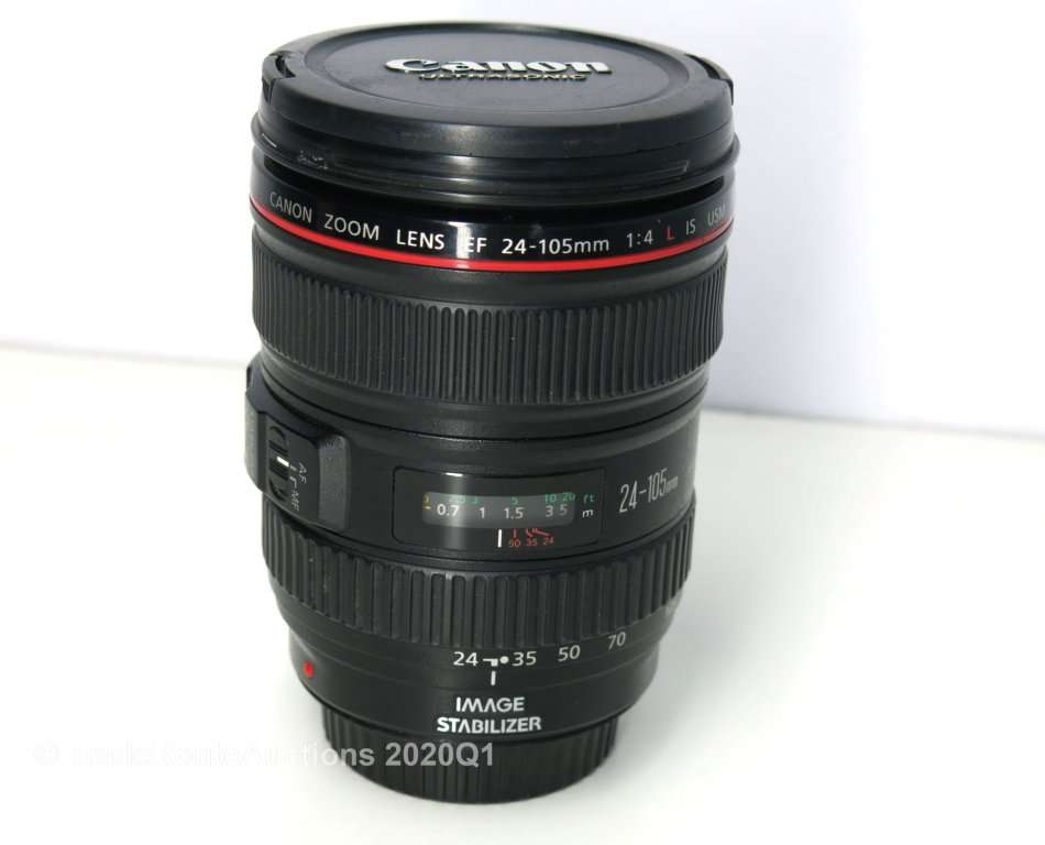 Lenses - CANON EF 24-105mm F4L IS USM IMAGE STABILIZER ULTRASONIC ZOOM ...