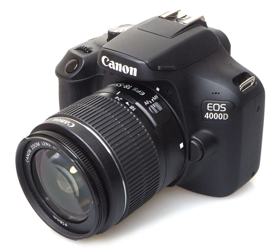 Canon EOS 4000D DSLR with EF-S 18-55 mm f/3.5-5.6 III Lens - Buy, Rent, Pay  in Installments