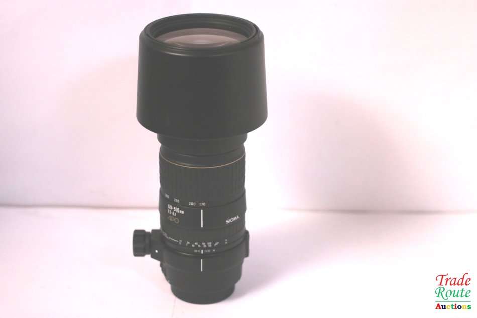 Lenses - Sigma APO 170-500mm F5-6.3 ASP RF Lens - Pentax Mount was ...