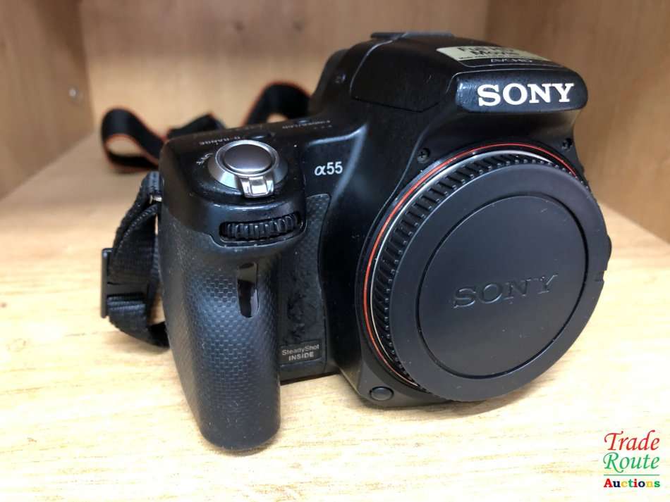 Digital SLR - Sony Alpha DSLR-SLT-A55 Digital Camera (Body Only ...