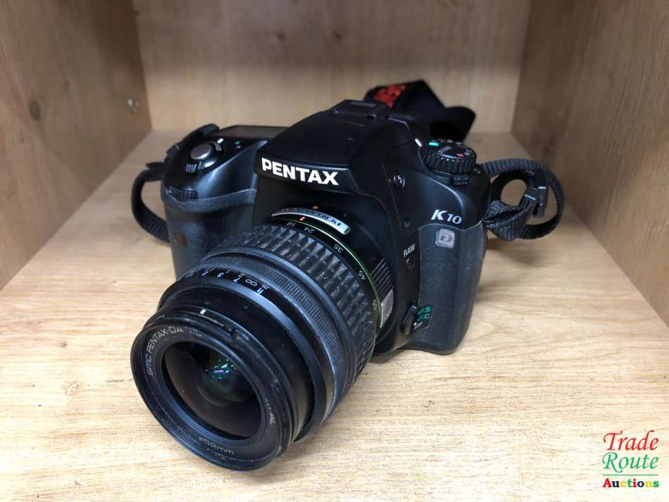 Digital SLR Pentax K10D Digital SLR Camera with 1855 Lens Kit was sold for R1,455.00 on 6 Mar
