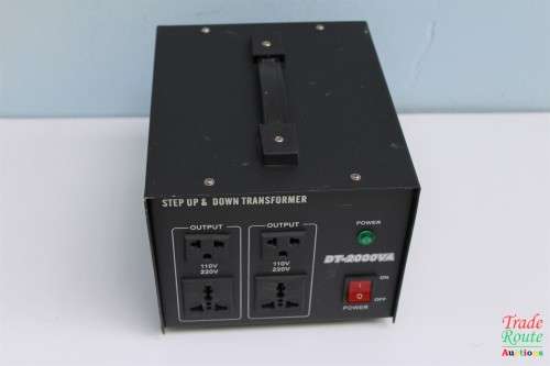 Transformers - STEP UP AND STEP DOWN TRANSFORMER 110V TO 220V DT-2000VA ...