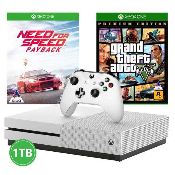 Consoles [BARGAIN] XBOX ONE S {1TB} CONSOLE + INCLUDE TOP 2 GAMES