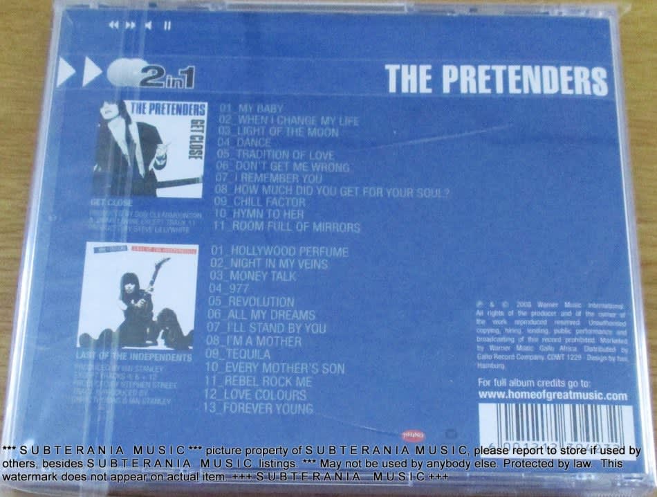 the pretenders last of the independents songs
