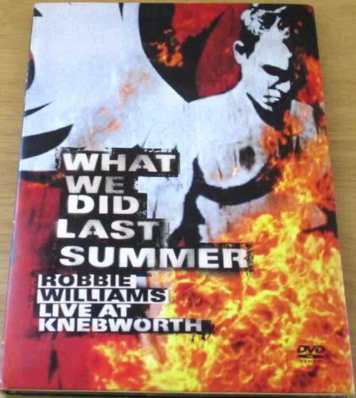 Pop - ROBBIE WILLIAMS What We Did Last Summer Live at Knebworth