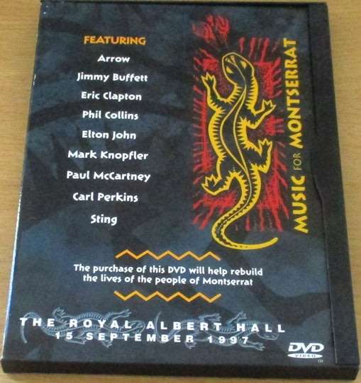 Pop - MUSIC FOR MONTSERRAT Royal Albert Hall 1997 DVD for sale in