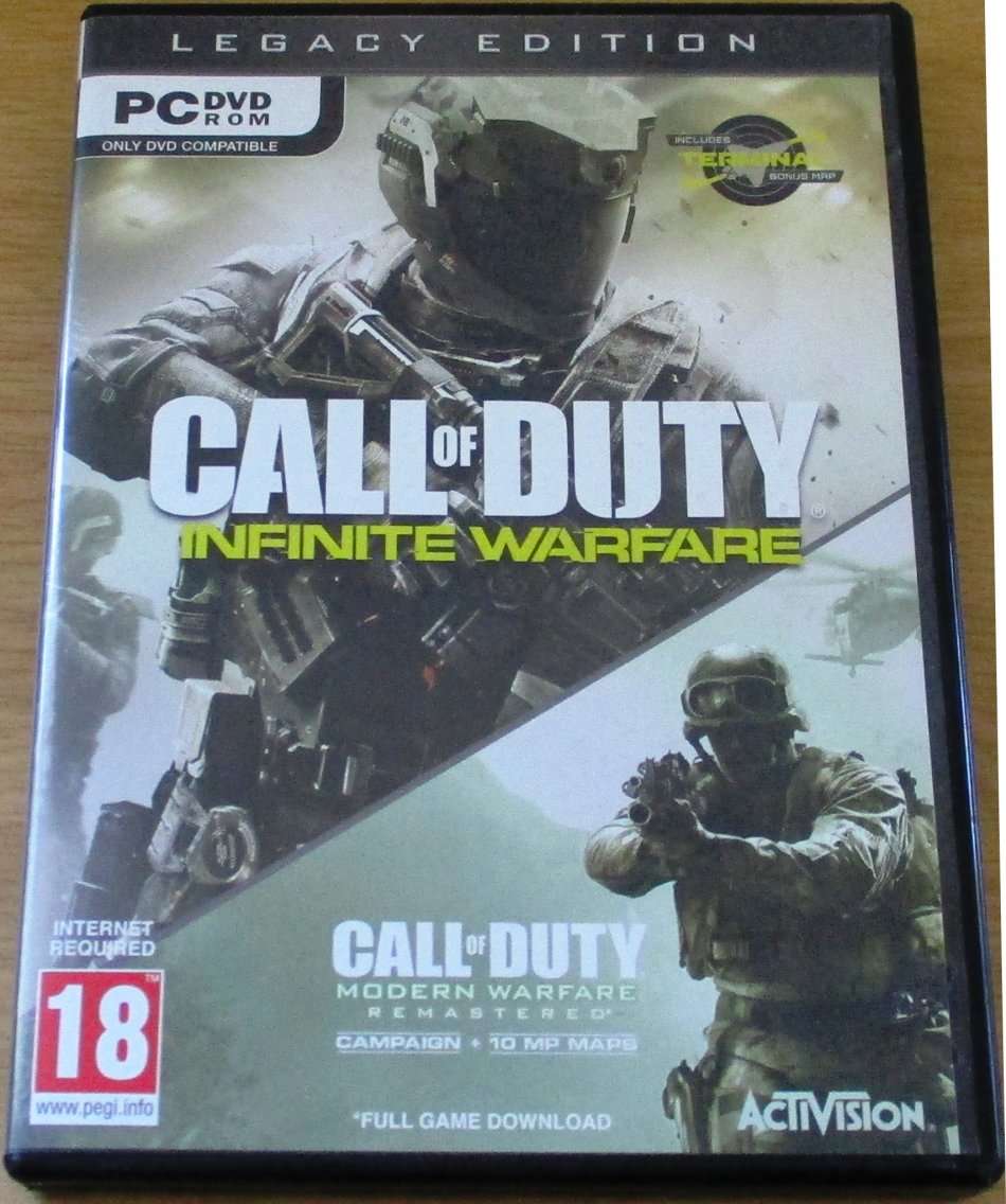 Games PC DVD GAME CALL OF DUTY Infinite Warfare for sale in Cape