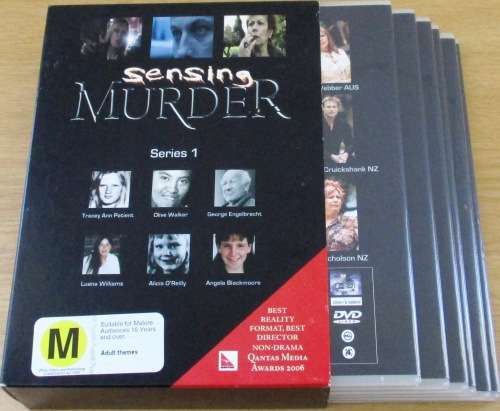 TV Series SENSING MURDER Series 1 BOX SET BOX SET SHELF was