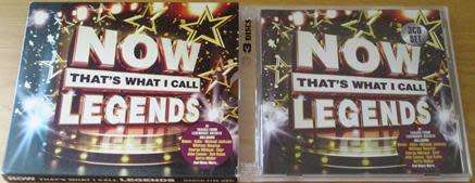 Pop - NOW THAT`S WHAT I CALL LEGENDS 3xCD ABBA George Michael Sade ...