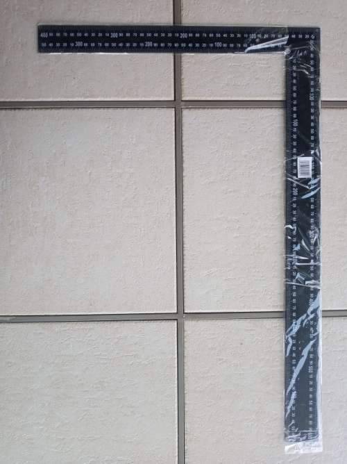 Woodworking Large Square Ruler was sold for R1.00 on 19 Oct at 2331