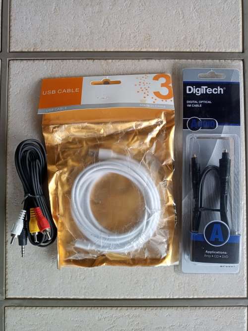 Cables & Adaptors 3M Micro USB (Android) Charger, Optical Cable and