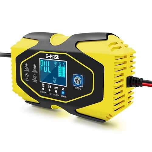 Battery Chargers 7 Stage 12v/24v Smart Battery Charger Car Battery Motorcycle Lithium Battery