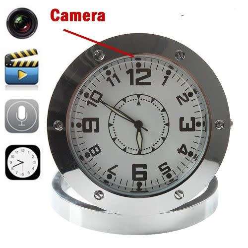 Other Video Cameras Mini Table Clock HD Hidden Camera Spy Covert