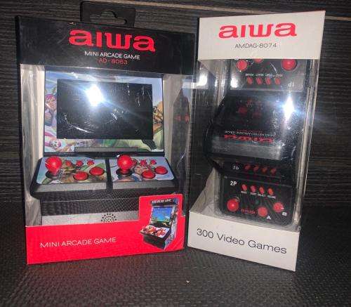 aiwa mini arcade game ad 8063