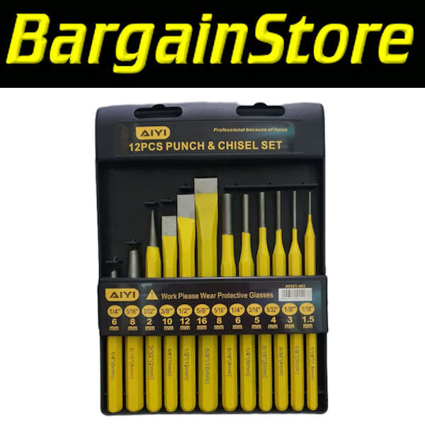 Files & Chisels - 12 Piece Punch and Chisel Set was listed for R280.00 ...