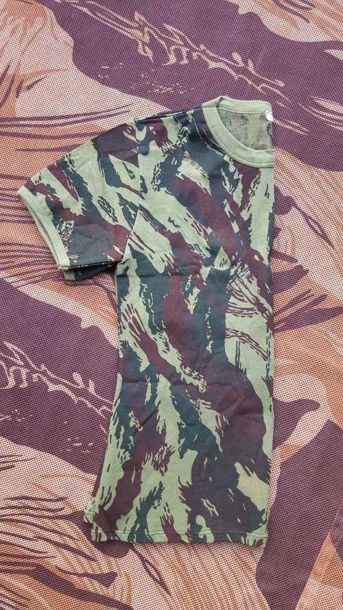 Lizard Camo Shirt, Portuguese Military Size 3 (Small/Medium