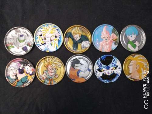 Other Collectable Toys - DragonBall Z Simba Colored Metal Tazos Lot Of ...