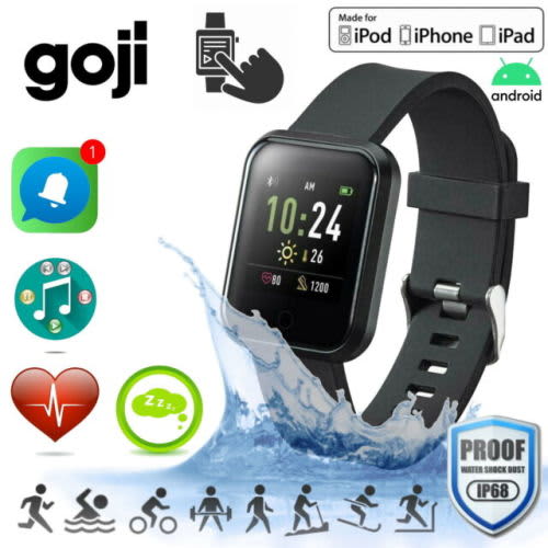 Sammenbrud Kvalifikation Udsøgt Other Watches - Smart Watch GOJI Fitness Tracker Sport watch - GFITBK20 -  NEW (Ex shop demo) was sold for R375.00 on 20 Jun at 23:16 by GAMES247 in  George (ID:588694804)