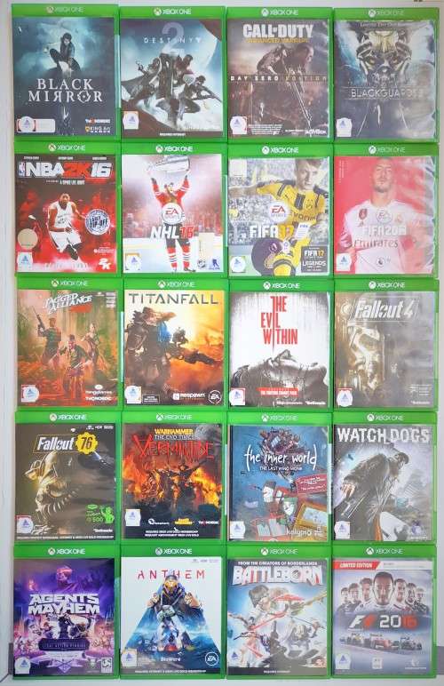 Games - XBOX ONE 20 GAMES BULK VARIOUS TITLES - Great Condition ...