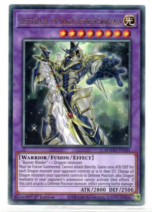 Trading Cards Yu Gi Oh Buster Blader The Dragon Destroyer Swordsman St Ed Rare