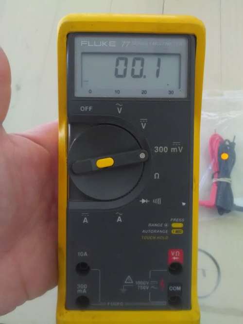 Test Equipment FLUKE 77 series II MULTIMETER was sold for R750.00 on