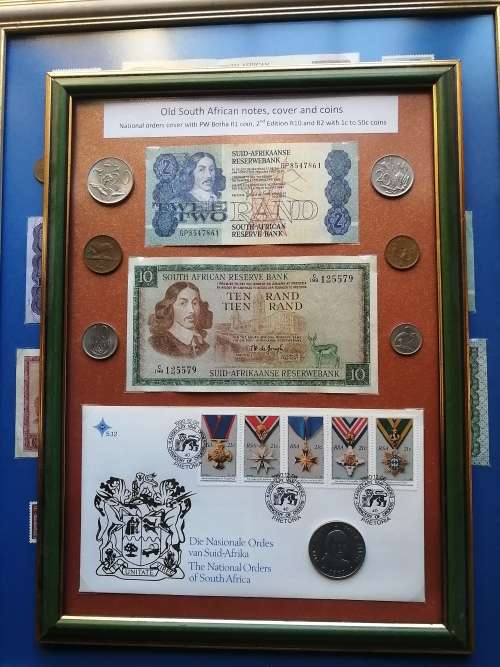 tw-de-jongh-old-south-african-r2-and-r10-notes-with-national-orders