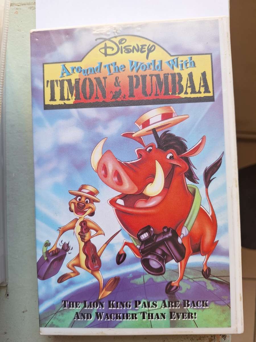 Movies - Disney - Around the World with Timon and Pumbaa VHS tape for ...