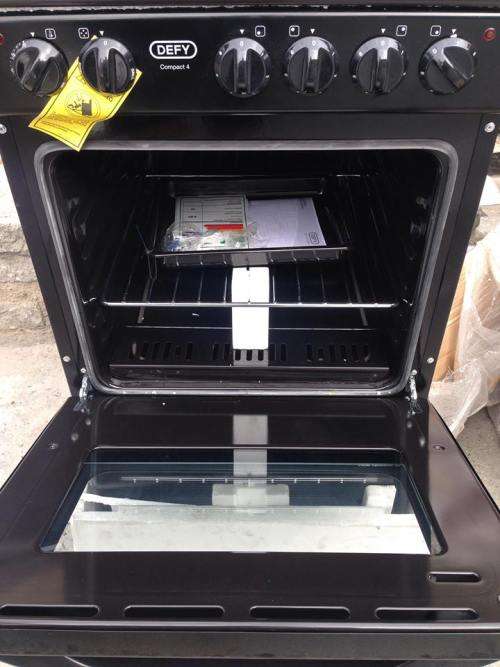 Other Hobs, Stoves & Ovens Defy 4 Burner Gas Stove Black was