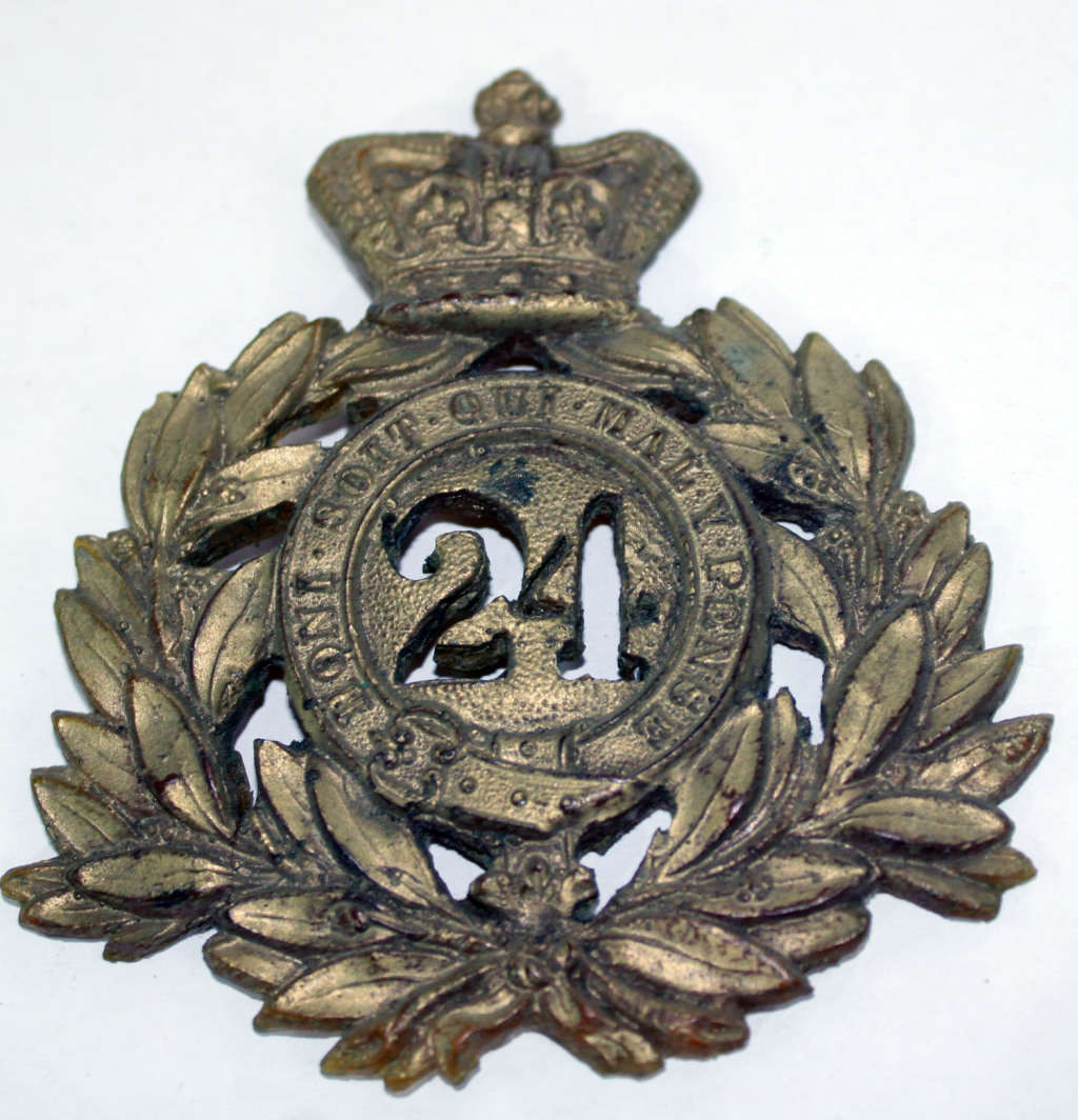 International Badges & Insignia - Resin copy 24th Regiment of Foot ...