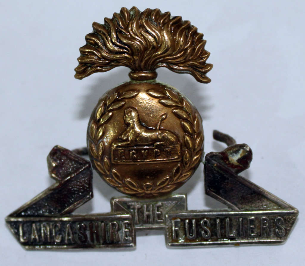 International Badges & Insignia Lancashire Fusiliers cap badge (no