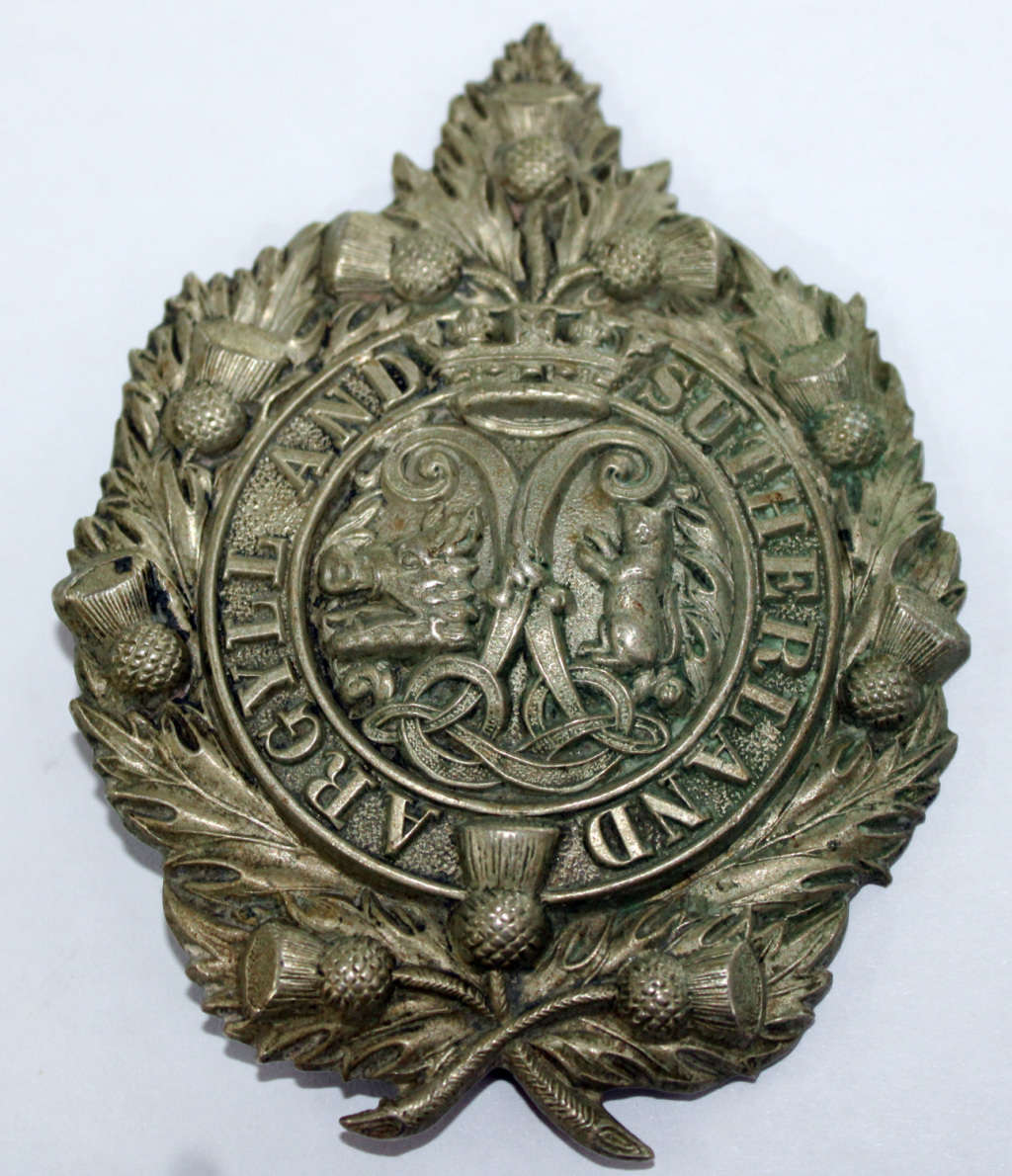 International Badges & Insignia Argyll and Sutherland Highlanders cap