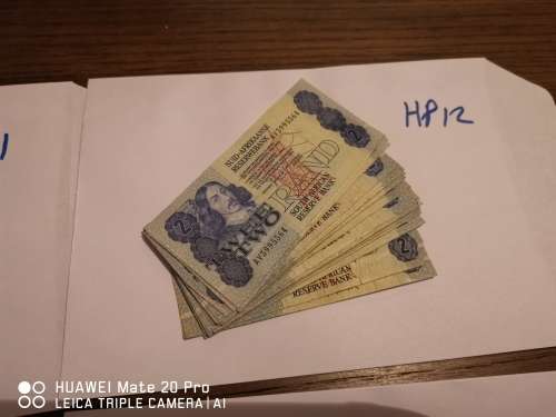 Other South African Bank Notes 27 X R2 Banknotes Was Listed For R15 