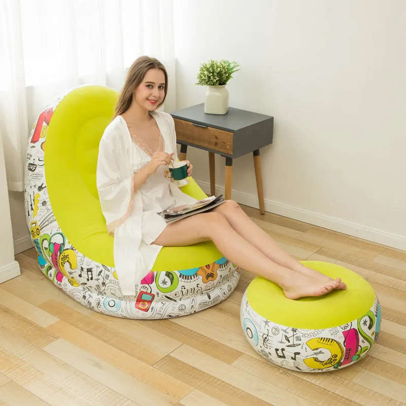 Couches & Chairs Retro Inflatable Lazy Inflatable Lounge Chair / Sofa