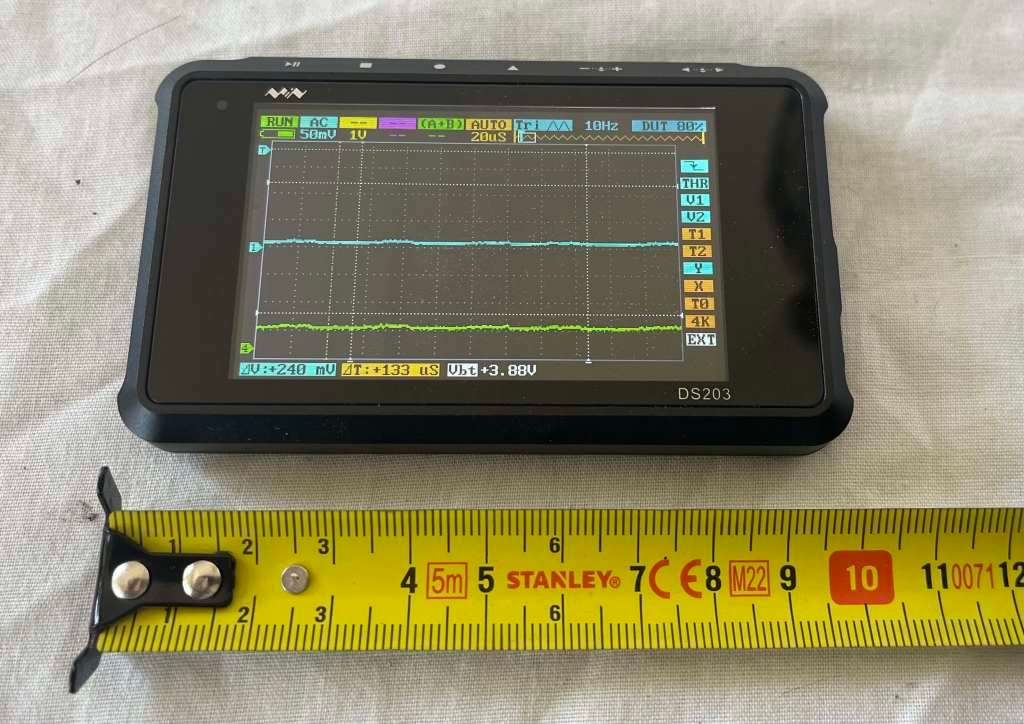 Oscilloscopes EDesign DS203 Mini Digital Oscilloscope was sold for