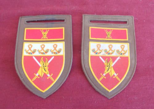 South African Army - SHOULDER FLASHES - OVS / OFS COMMAND was sold for ...