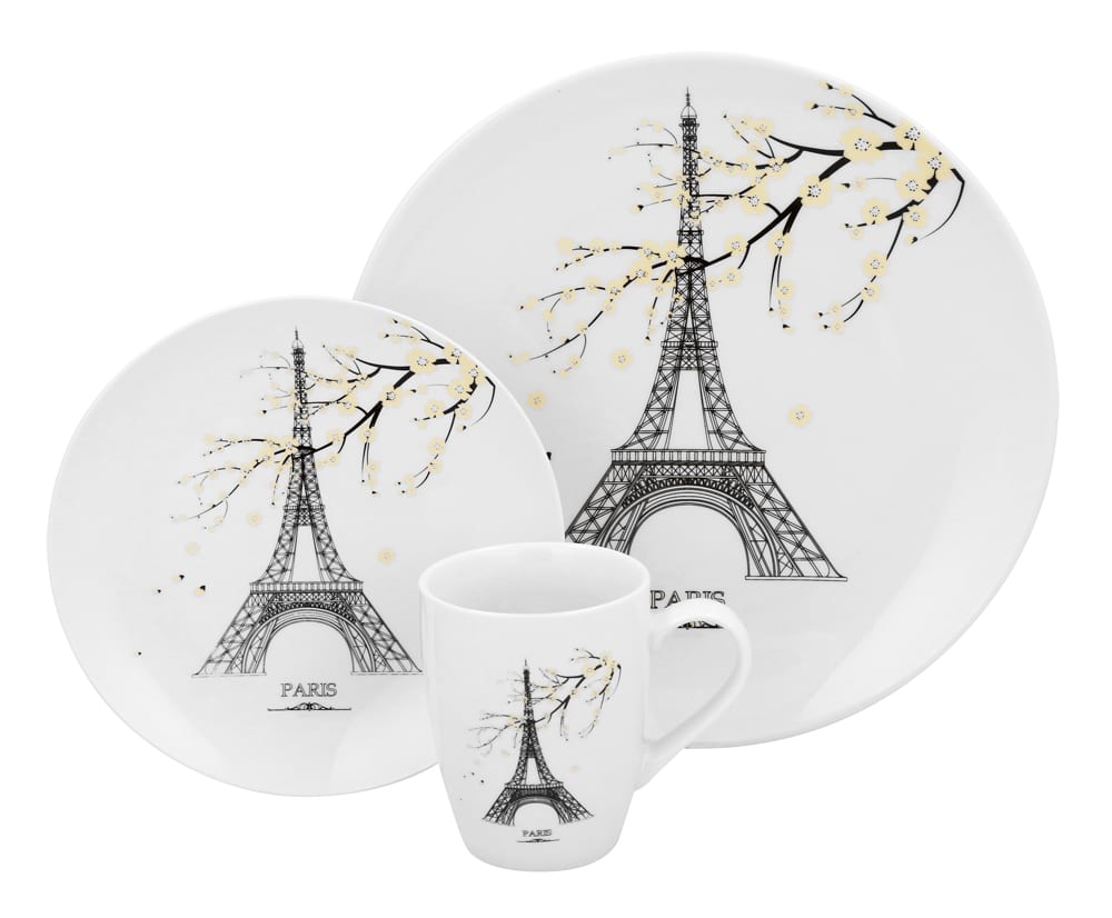 12 Piece Blossoms In Paris Dinner Set for sale with Makro Outlet and bidorbuy