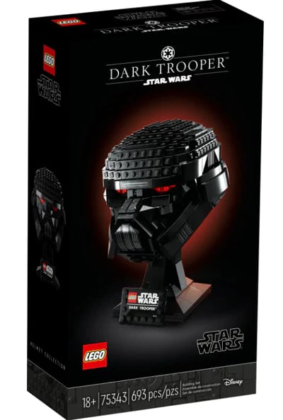 LEGO 75343 Star Wars Dark Trooper Helmet for sale on Bob Shop