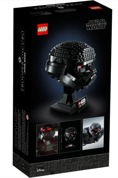 LEGO 75343 Star Wars Dark Trooper Helmet for sale on Bob Shop