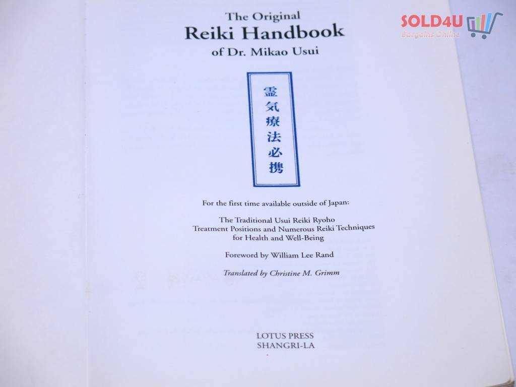 Chakras & Reiki - The Original Reiki Handbook of Dr. Mikao Usui by