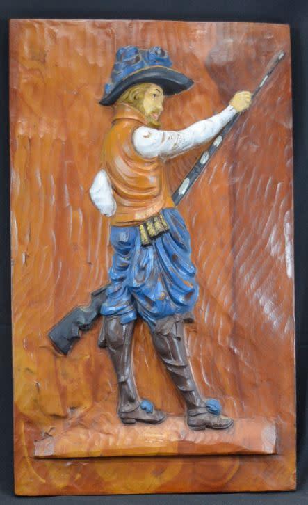 Other Original International Art - VINTAGE SPANISH ARQUEBUSIER WALL ...