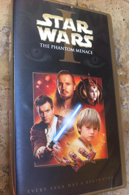 Movies Star Wars The Phanton Menace Vhs Was Listed For R6000