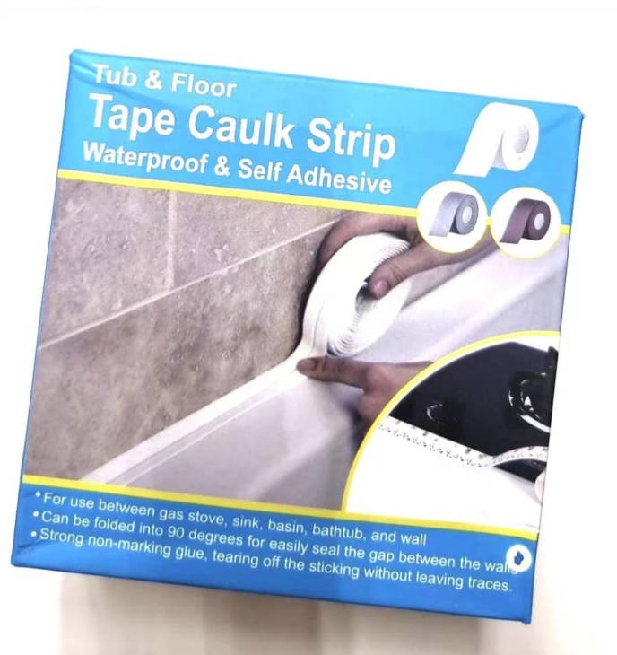 Adhesives & Sealant Caulking Tape Strip Self Adhesive White was