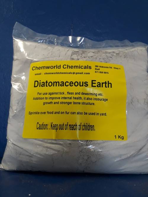Insect & Grub Control Diatomaceous Earth 1kg was sold for R120.00